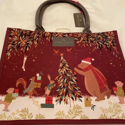 Sara Miller For Waitrose Woodland Tales Tote Shopping Bag - New