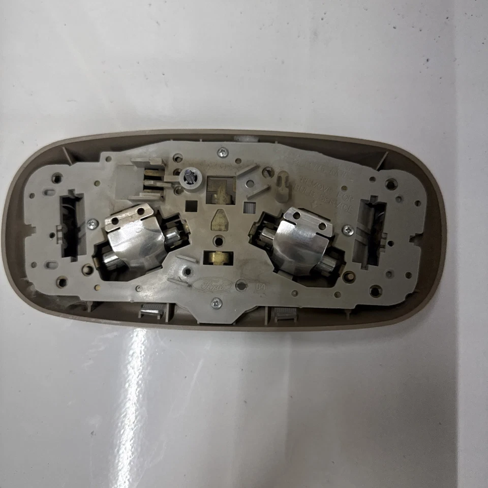 97-04 Ford Super Duty F-150 F-250 F-350 Excursion Dome Map Light Overhead Tan GT - Image 4 of 4