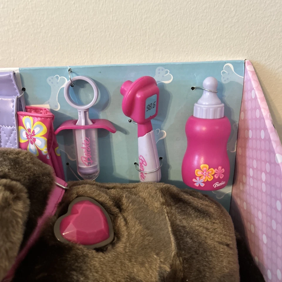 Barbie Hug N’ Heal Pet Doctor Brown Puppy 2008 Raro Foto 3 de 4