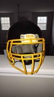 Riddell Speed Extra Large Football Helmet Black W/Black Face Mask No Chin Strap