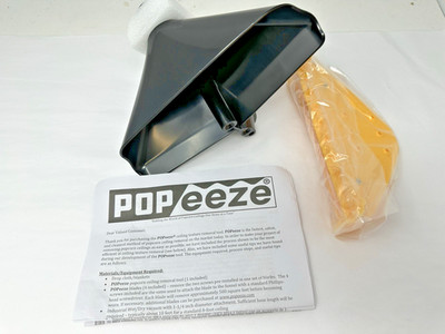 NEW POPeeze Popcorn Ceiling Scraper Removal Shop Vacuum Attachment Tool!!