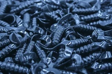 2" Black Twin Tail Twister Grubs Crappie Walleye Bass Fishing Killer Jigs