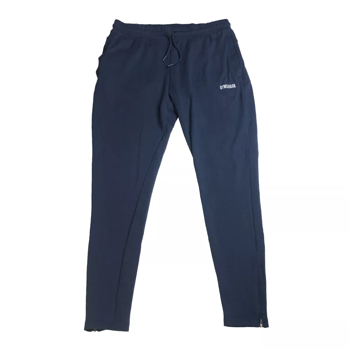 Gymshark Joggers Navy Blue Drawstring Pocket Sweatpants Men's