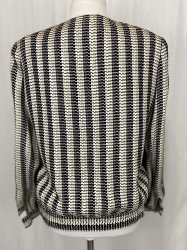 Vintage Lillie Rubin Jacket Black & White size 6 - Picture 5 of 8