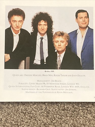 QUEEN Greatest Hits II CD MERCURY MAY Hammer To Fall Radio Ga Ga One Vision - Picture 7 of 16