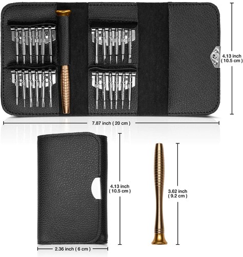 Mobile Phone 25 in 1 Repair Tool Kit Screwdriver Set iPhone iPod iPad Samsung UK - Picture 4 of 6