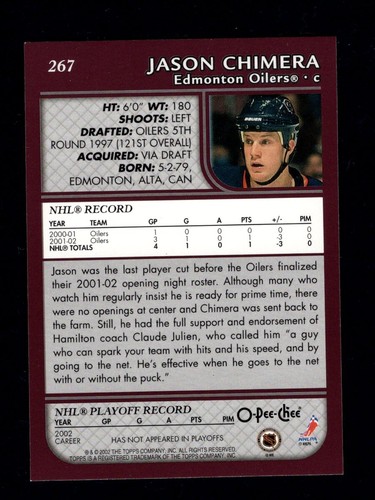 2002-03 O-Pee-Chee OPC Factory Set Base Hockey Cards Gold Foil 201-330 You Pick - Picture 127 of 239