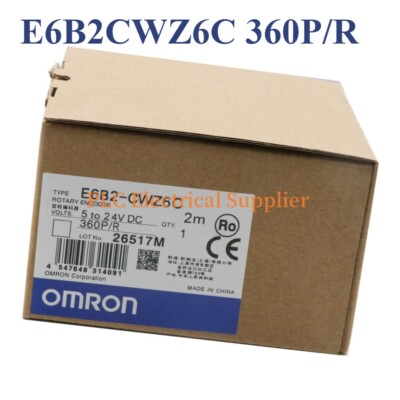 E6B2CWZ6C 1PCS New OMRON E6B2-CWZ6C 360P/R Rotary Encoder One Year Warranty