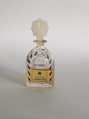 Lys Bleu Eau de Toilette Mini Perfume Prince Henri d'Orleans Vintage 5 ml No Box
