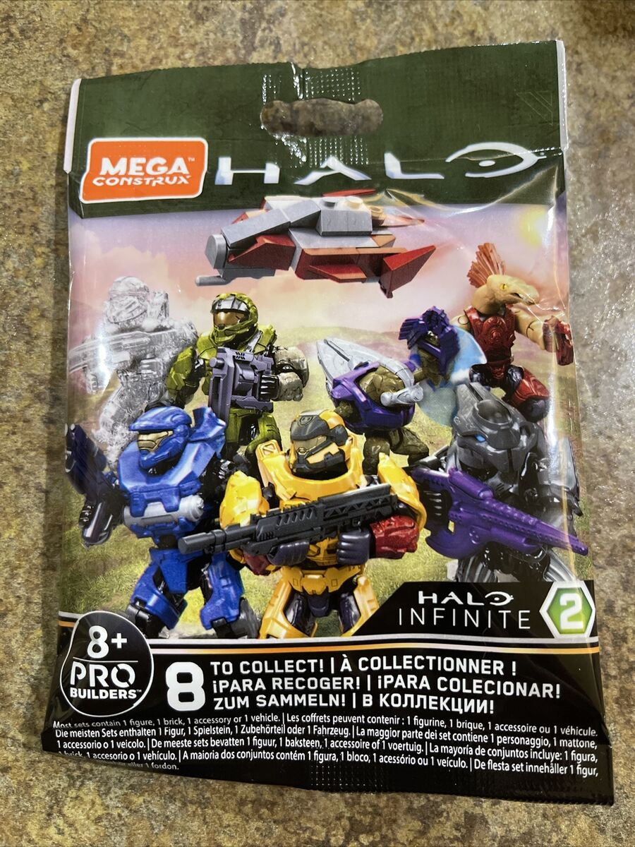  Mega Construx Halo Infinite Series 2 Blind Bag Mini Figures  (Pack of 6) : Toys & Games