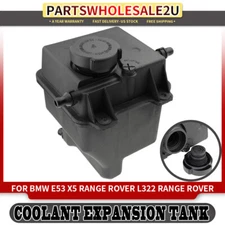 Pressurized Coolant Reservoir w/ Cap for BMW E53 X5 Land Rover L322 Range Rover