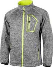 albatros FRASER kurtka funkcjonalna kurtka wykonana z dżerseju o wysokiej elastyczności kolor szary