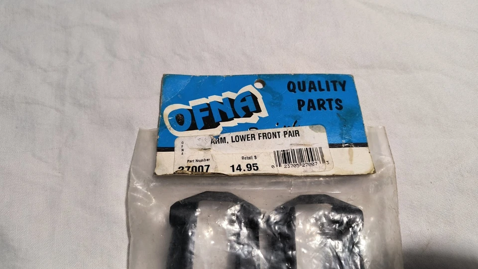 Ofna Vintage Unopened ARM, LOWER FRONT PAIR #27007 New Parts! - Image 2 of 4