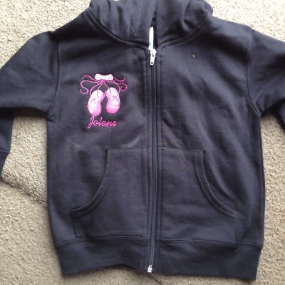 dance moletom com capuzs personalised