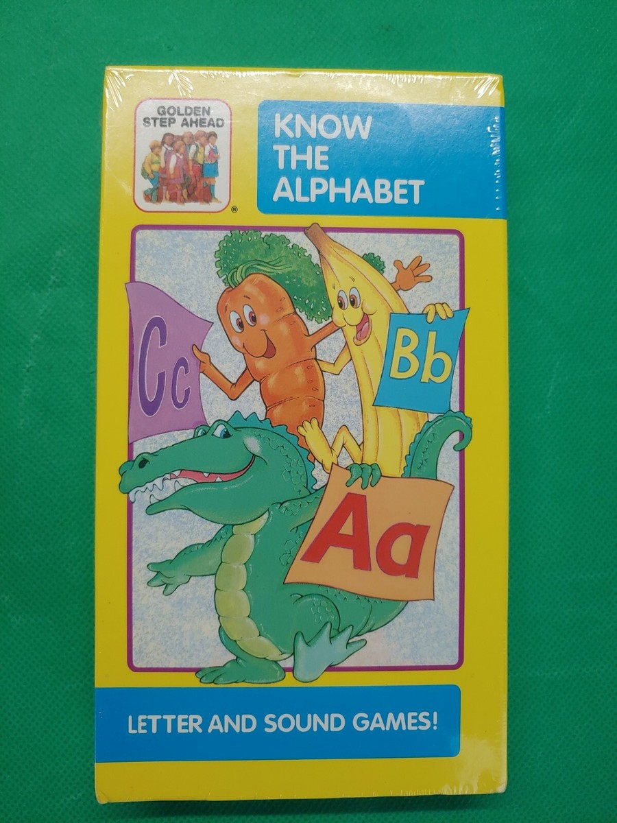 2 X Golden Step Ahead VHS Working with Numbers & Know The