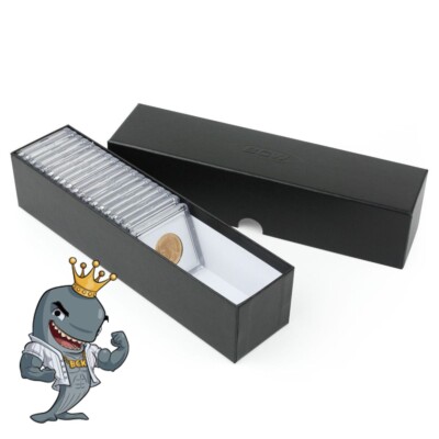 BCW Coin Box 2x2x9 - Black FREE SHIP