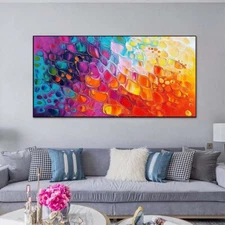 Abstract Hand Painted Oil Painting On Canvas For Living Room Home Decor X361