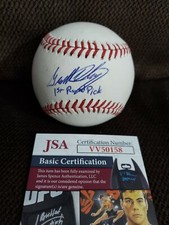Milwaukee Brewers Prospect Garrett Whitley Signed OMLB Baseball JSA COA