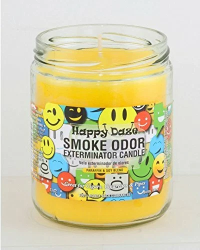 Smoke Odor Exterminator 13oz Jar Candles Happy Daze (3-Candles) - Image 3 of 3