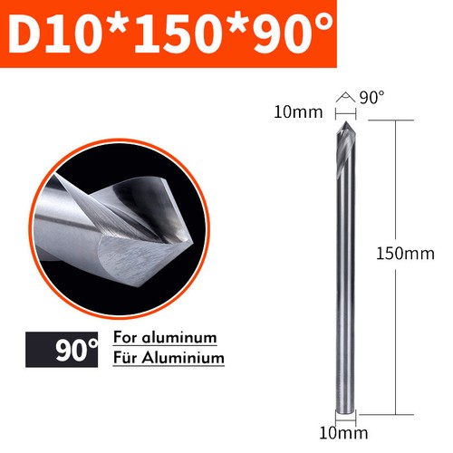 Carbide 60°/90°/120° Degree Chamfer&Spotting Drill 3mm-12mm Countersink Cutter - Picture 41 of 61