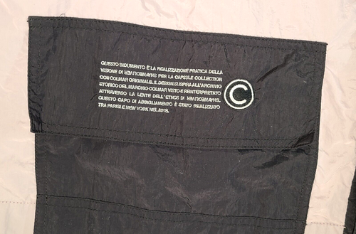 Rare Colmar A.G.E. By Shayne Oliver Pink And Black Unisex Windbreaker Jacket - Picture 6 of 24