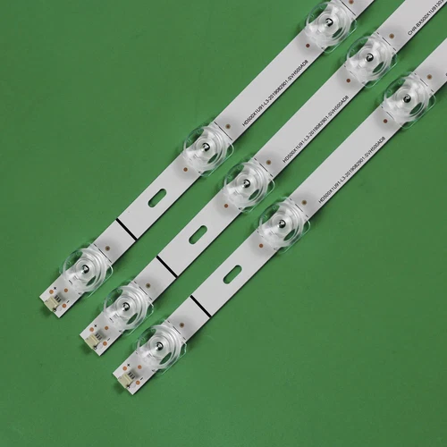3pcs LED Strips For Hisense CRH-BX500X1U913030T031498T-REV1.0 50R6E3 50R6000GM - Picture 4 of 8