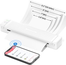 Phomemo P831 Portable Printer Wireless A4 Printer Support Regular Copy Paper ﻿