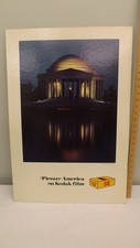 VTG Kodak Film Sign/Poster Countertop Retail Display Jefferson Memorial DC NOS