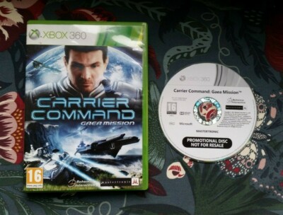 SELTENE *WERBE-DISC* Carrier Command: Gaea Mission (Xbox 360) sehr guter Zustand