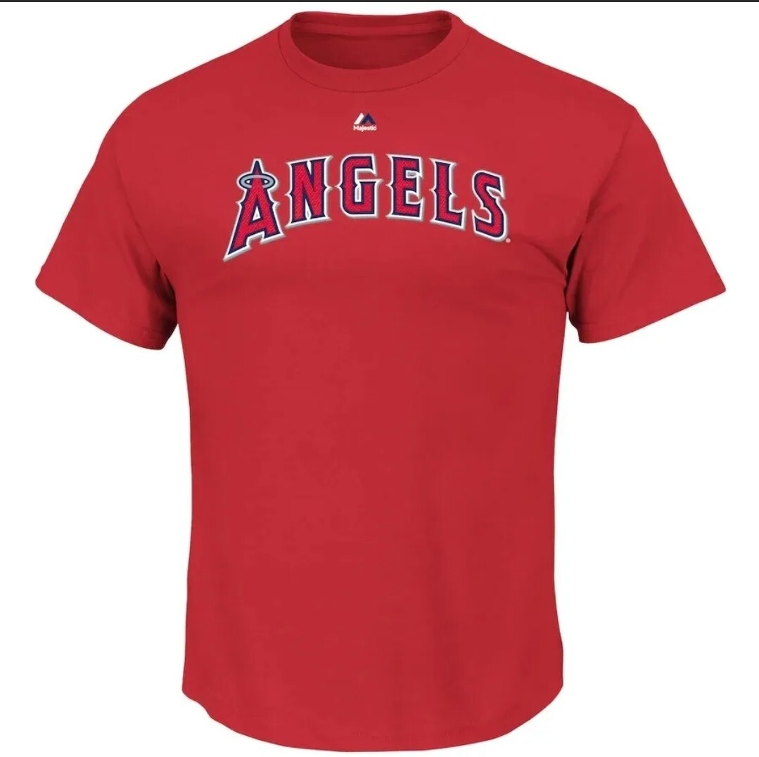 LOS ANGELES ANGELS OF ANAHEIM MLB MAJESTIC SHIRT M