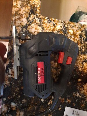 Used Drill Master 120 Volt Variable Speed Jigsaw Serial # 374641915 No Blades