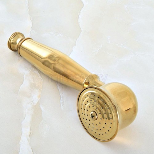 Gold Color Brass Shower Head / Shower Arm / Shower Hose / shower Bracket msh09 - Picture 22 of 43