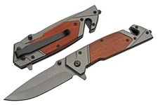 New Rite Edge Rescue Linerlock A/O Folding Poket Knife 300529