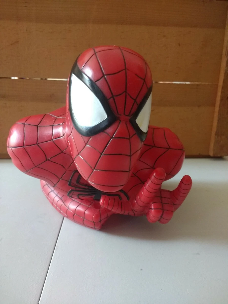 Spiderman piggy bank deals