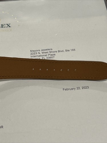 Tudor Rolex Jumbo Day Date 38mm Blue Brush Dial Day Date Papers Hodinkee Strap - Picture 13 of 24