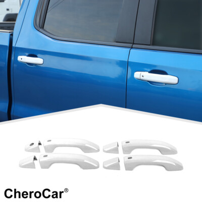 Exterior Door Handle Cover Trim Kit For Chevy Silverado/Sierra 2019+/Suburban