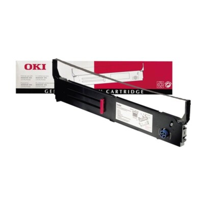 OKI 40629303 Nylonband schwarz, Inhalt 15.000.000 Zeichen für Microline 4410/ML