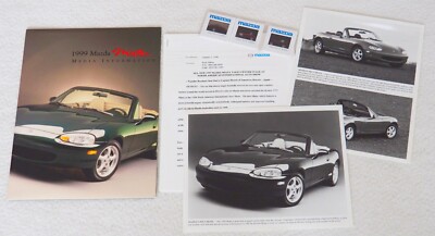 MAZDA MX5 MX-5 NB MIATA ROADSTER Pressemappe Media Press Kit 1998 USA AE