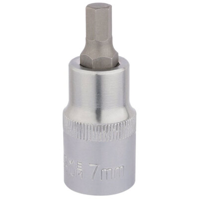 Draper Expert 16300 1/2'' Sq. Dr. Hexagonal Socket Bits (7mm)