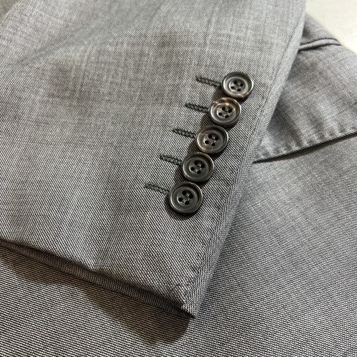 Traje M&S Lana Pura 2 Piezas Autógrafo Timothy Everest Gris C42M W38 L31 - Imagen 15 de 23