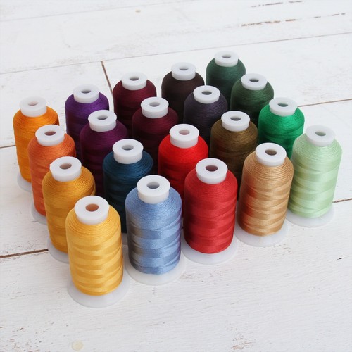 20 CONE RAYON MACHINE EMBROIDERY THREAD SETS - 6 SETS AVAIL - 1000M CONES - 40WT - Picture 13 of 20