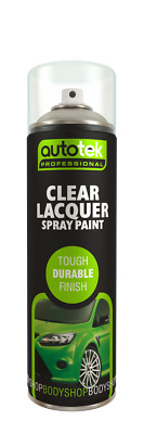AutoTek Klarlack Mehrzweck Aerosol Sprühlack 500ml 