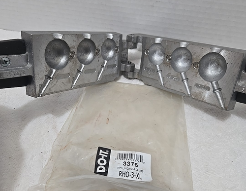 Do-It Form 3376 Sinker Rundkopf Vorrichtung (3 Hohlräume) 4,5,6 Oz. Siehe VIDEO RHO-3-XL
