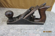 VINTAGE FULTON WOOD PLANE, SMOOTH BOTTOM, 9-3/8" x 2-1/8" Made In USA