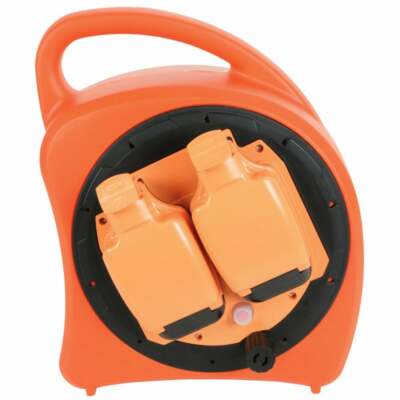 Outdoor Extension Lead Reel 25m 20m Weather Proof IP54