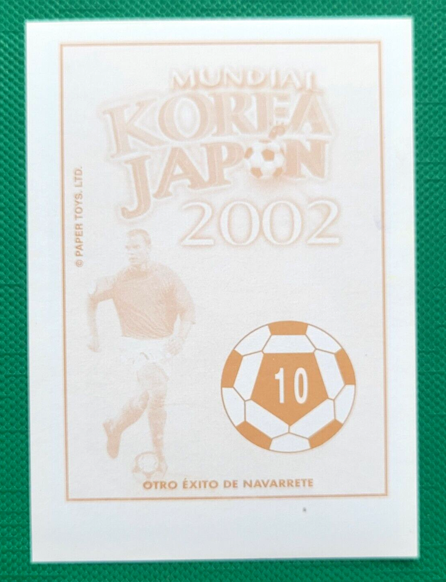 2002 Navarrete Korea Japan World Cup FIFA Face CROMO #010 ULRICH