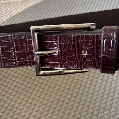 Men s Full Grain Genuine Leather 35mm Thick Casual Belt for Jeans, Pants Dress