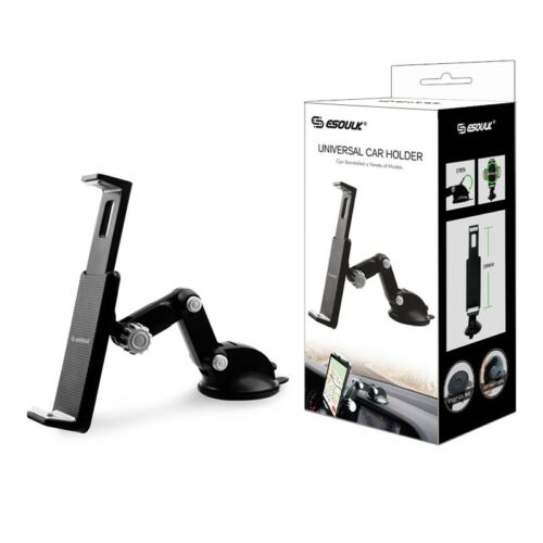 Esoulk Supporto auto rotante universale 360 gradi per smartphone e tablet - Foto 1 di 6