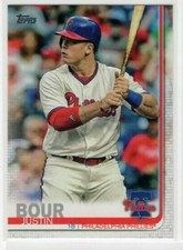 Justin Bour 2019 Topps Series 1 Baseball Base #248 Philadelphia Phillies