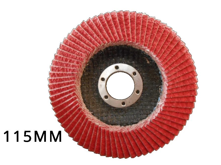 4-1/2"x7/8" T29 Ceramic Flap Disc Sanding Grinding Wheel 40 60 80 120 Grit